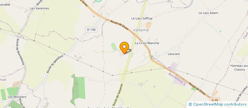 localisation de l'entreprise MADAME SWAN NGUYEN  BONNEBOSQ