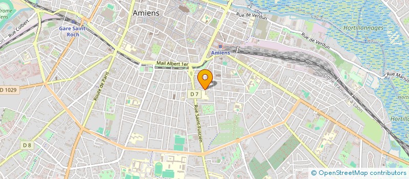 localisation de l'entreprise MADAME SWANN DUVAL  AMIENS