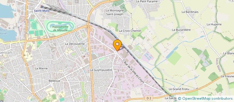 localisation de l'entreprise MADAME SWANN DY  SAINT-MALO