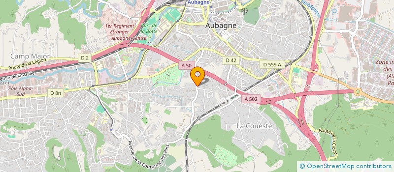 localisation de l'entreprise MADAME SWANN HERRENSCHNEIDER à AUBAGNE