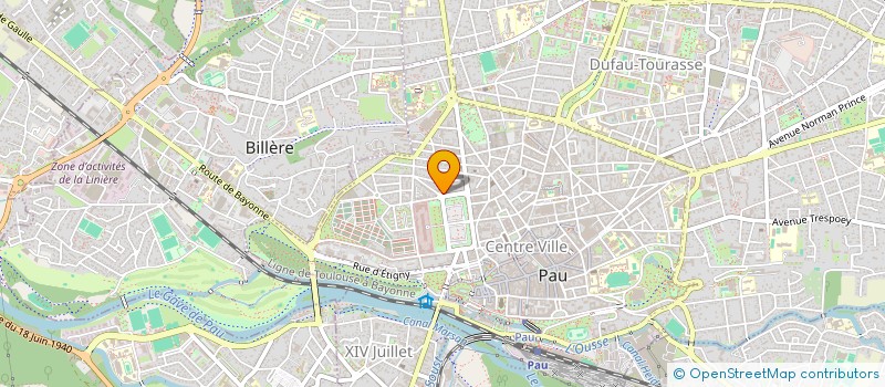 localisation de l'entreprise MADAME SWANN LARROUTUDE  MORLAAS