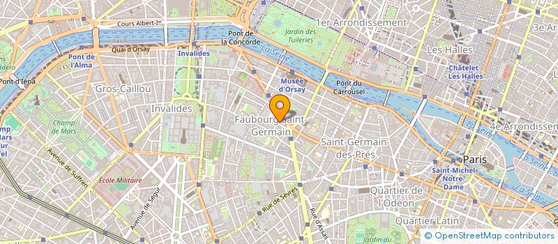 localisation de l'entreprise MADAME SWANN MAURICE  PARIS