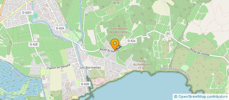 localisation de l'entreprise MADAME SWANN PICHOT  LA LONDE-LES-MAURES