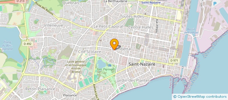 localisation de l'entreprise MADAME SWANNY MENUET à SAINT-NAZAIRE