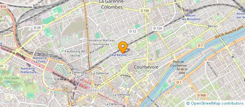 localisation de l'entreprise MADAME SWATHI POLLEPALLI à COURBEVOIE