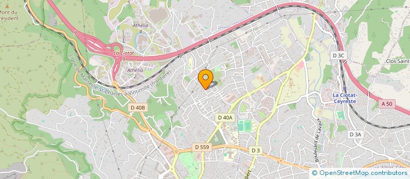 localisation de l'entreprise MADAME SY THA SOK  LA CIOTAT