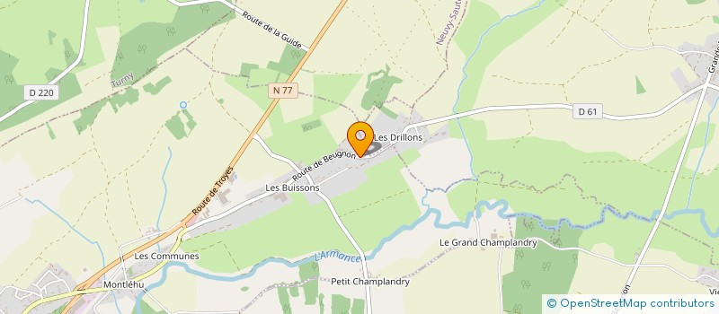 localisation de l'entreprise MADAME SYALLA KOFFI  SAINT-FLORENTIN