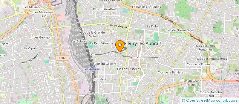 localisation de l'entreprise MADAME SYAME KHATER à FLEURY-LES-AUBRAIS