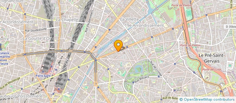 localisation de l'entreprise MADAME SYBIL DEHESDIN  PARIS