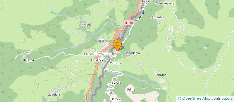 localisation de l'entreprise MADAME SYBILE CANTELAUBE  ARNEGUY