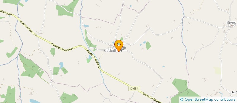 localisation de l'entreprise MADAME SYBILE CHASSERIAUD  CADEILHAN