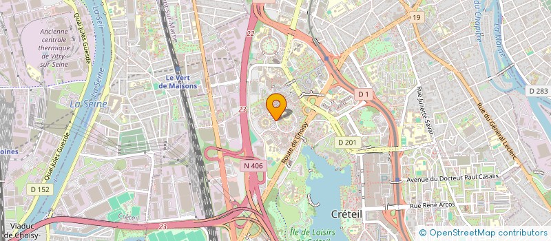 localisation de l'entreprise MADAME SYBILL-KIRSTY BLE  CRETEIL