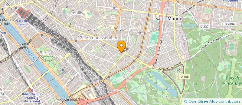 localisation de l'entreprise MADAME SYBILLA DITTGEN  NOGENT-SUR-MARNE