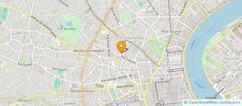 localisation de l'entreprise MADAME SYBILLE BARBERA  BORDEAUX