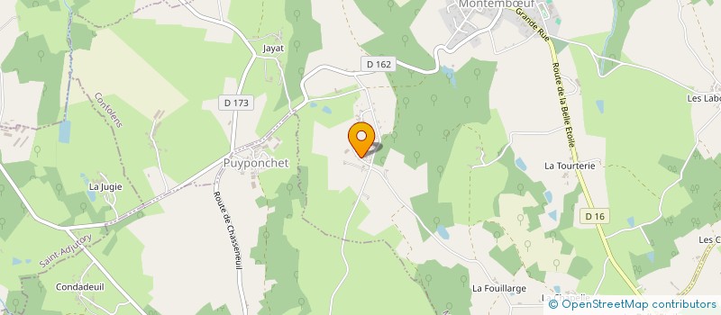 localisation de l'entreprise MADAME SYBILLE CHEVREUSE  VITRAC-SAINT-VINCENT