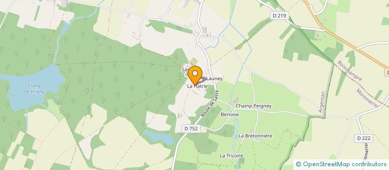 localisation de l'entreprise MADAME SYBILLE D'AUDIFFRET PASQUIER à BOISCHAMPRE