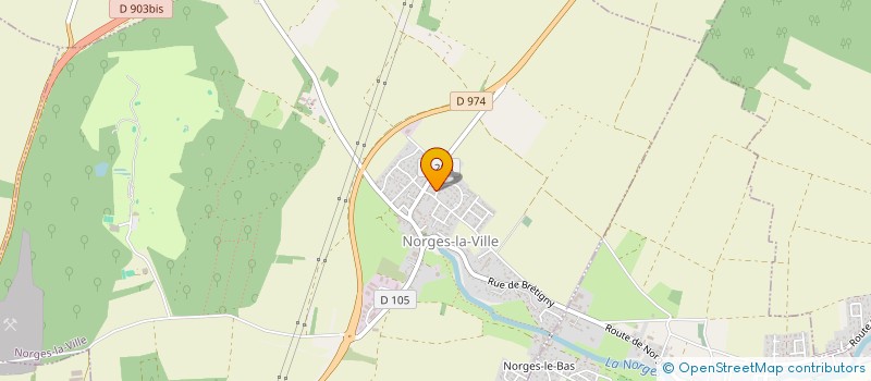 localisation de l'entreprise MADAME SYBILLE DESSERTAINE  NORGES-LA-VILLE