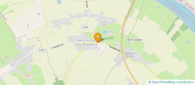 localisation de l'entreprise MADAME SYBILLE GLATIGNY  HEURTEAUVILLE