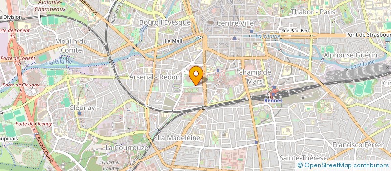 localisation de l'entreprise MADAME SYBILLE MERLE DES ISLES à VANNES