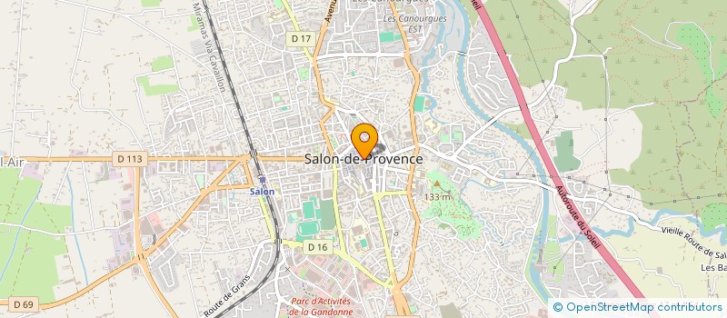 localisation de l'entreprise MADAME SYBILLE TURPIN à SALON-DE-PROVENCE