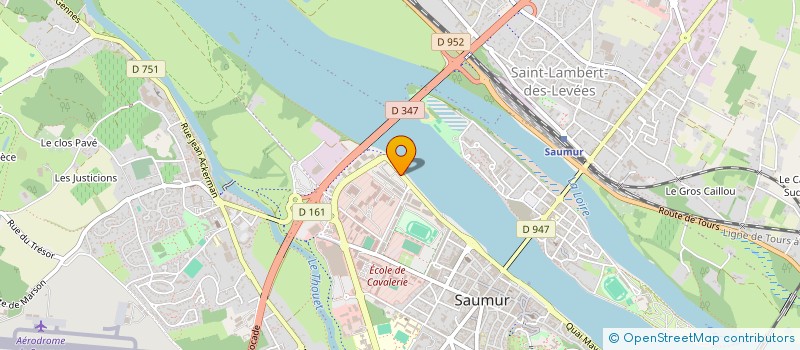 localisation de l'entreprise MADAME SYDJIE BELMAS  SAUMUR