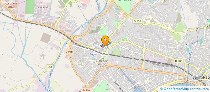 localisation de l'entreprise MADAME SYDNEY NGAKOUTOU à FREJUS