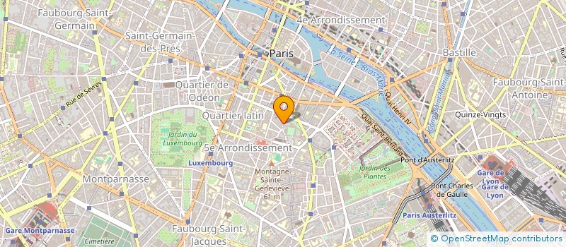 localisation de l'entreprise MADAME SYENE BERNAL LUNA  PARIS