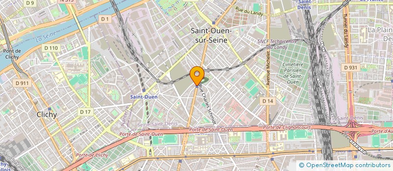 localisation de l'entreprise MADAME SYLA SAIYUT à SAINT-OUEN-SUR-SEINE
