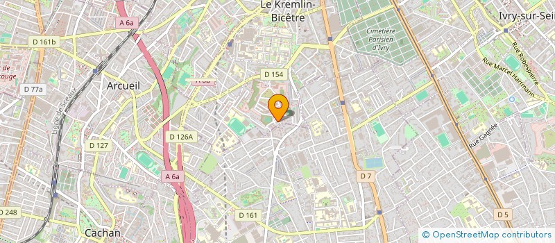 localisation de l'entreprise MADAME SYLIA SLILA à LE KREMLIN-BICETRE