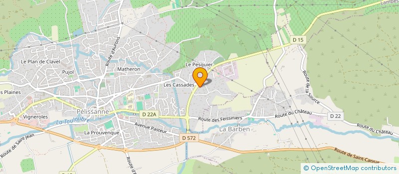 localisation de l'entreprise MADAME SYLIANE CHARBONNIER  VALENSOLE