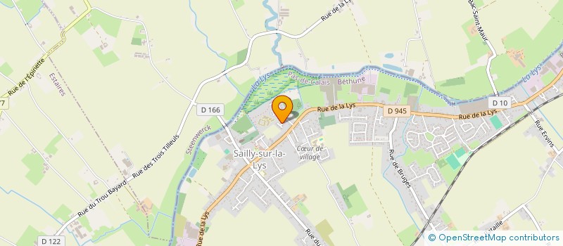 localisation de l'entreprise MADAME SYLIANE LEVRAULT  SAILLY-SUR-LA-LYS