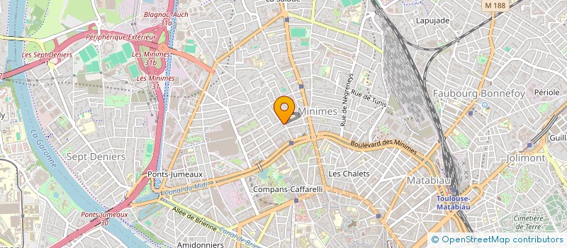 localisation de l'entreprise MADAME SYLVAIN DECOUT à TOULOUSE