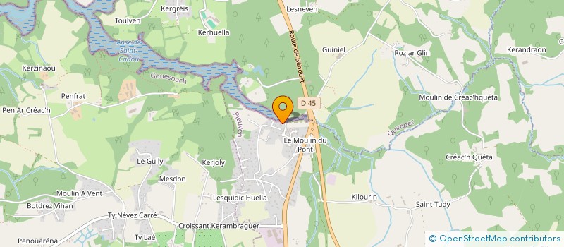 localisation de l'entreprise MADAME SYLVAIN VAMBANA à PLEUVEN