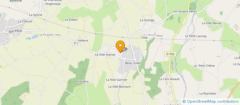 localisation de l'entreprise MADAME SYLVAINE ALNOT  HENON