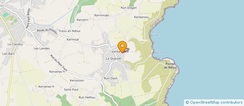 localisation de l'entreprise MADAME SYLVAINE BELLEC  PLOUEZEC