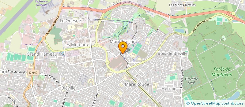 localisation de l'entreprise MADAME SYLVAINE BLANQUET  LE HAVRE