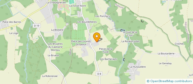 localisation de l'entreprise MADAME SYLVAINE BOYAVAL  THILOUZE