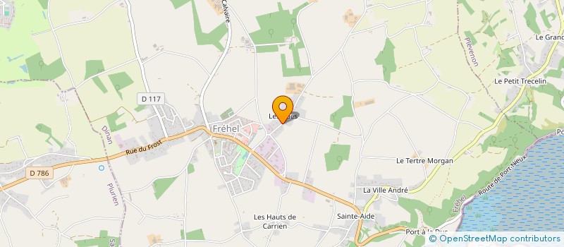 localisation de l'entreprise MADAME SYLVAINE CARDIN  FREHEL