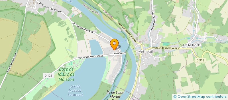 localisation de l'entreprise MADAME SYLVAINE CHRETIEN  MOISSON