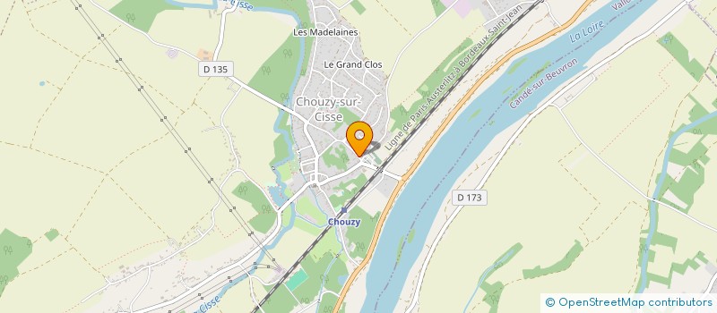 localisation de l'entreprise MADAME SYLVAINE COMPAIN  VALLOIRE-SUR-CISSE