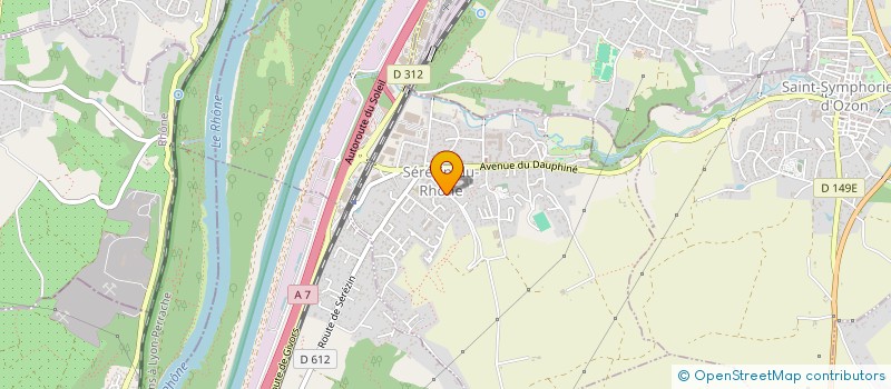 localisation de l'entreprise MADAME SYLVAINE DAGAND à SEREZIN-DU-RHONE