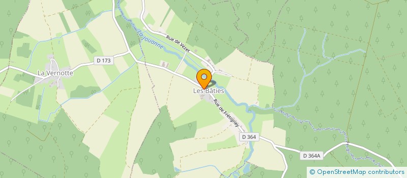 localisation de l'entreprise MADAME SYLVAINE DECAUDIN  LA ROMAINE