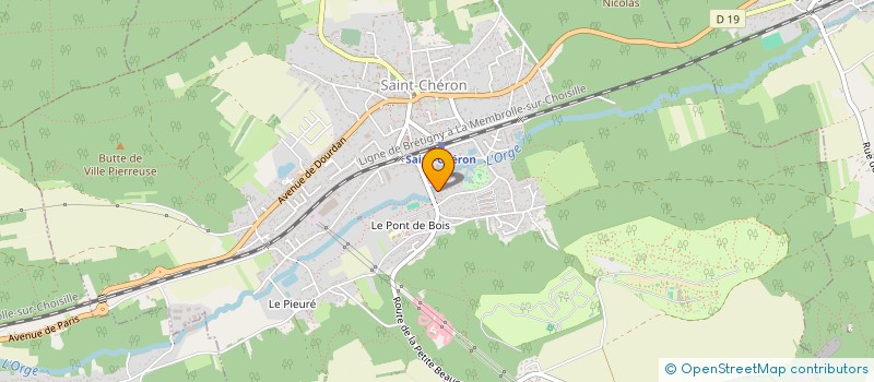 localisation de l'entreprise MADAME SYLVAINE ENARD  SAINT-CHERON