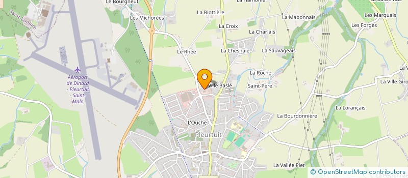 localisation de l'entreprise MADAME SYLVAINE FERMINE  PLEURTUIT