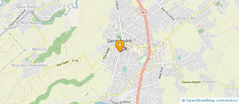 localisation de l'entreprise MADAME SYLVAINE GUICHARD à SAINT-ANDRE