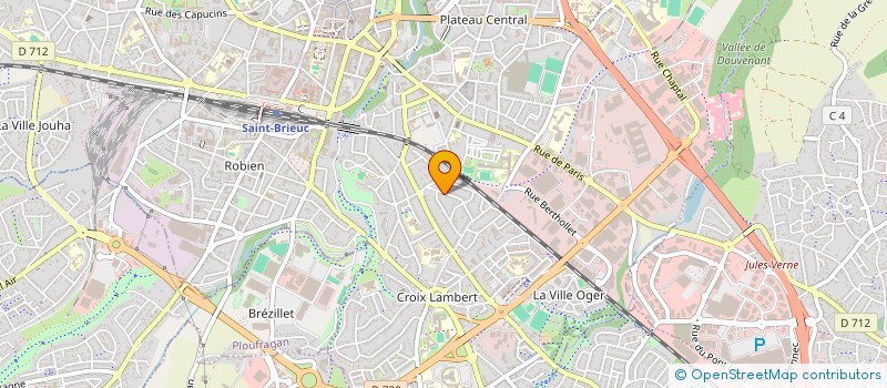 localisation de l'entreprise MADAME SYLVAINE HAMON à SAINT-BRIEUC