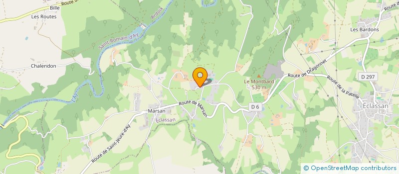 localisation de l'entreprise MADAME SYLVAINE HENRY  ECLASSAN