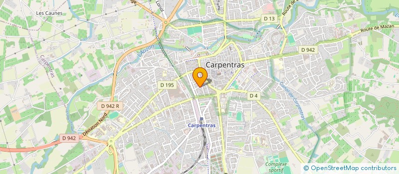 localisation de l'entreprise MADAME SYLVAINE HEUTRE  CARPENTRAS