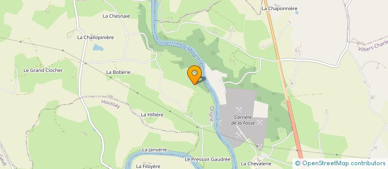 localisation de l'entreprise MADAME SYLVAINE JOUVENT à ORIGNE