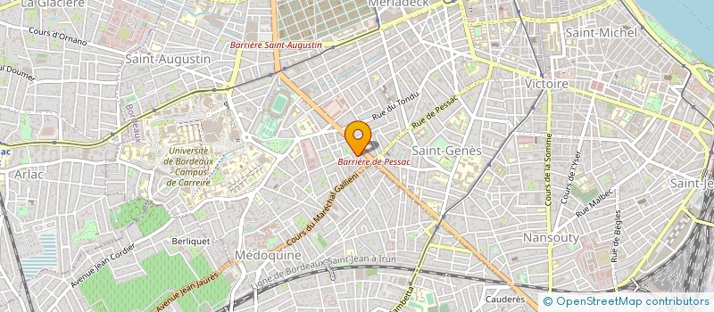 localisation de l'entreprise MADAME SYLVAINE LIER  BORDEAUX